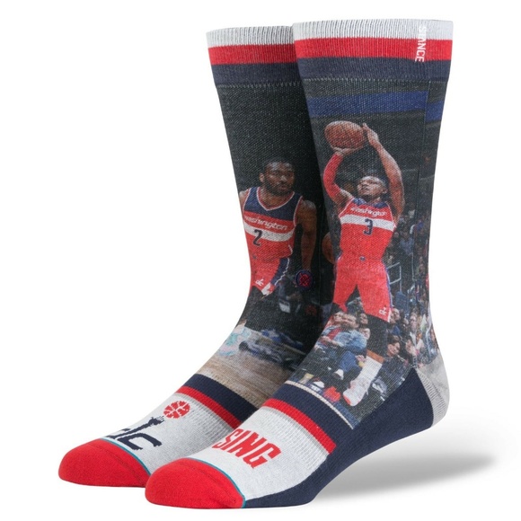 Stance Socks Washington Wizards Beal Wall DC Bball - Picture 1 of 7